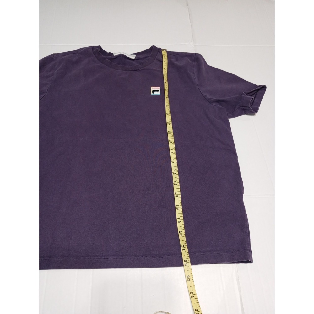 VINTAGE Fila Shirt Womens Size Medium M Purple Tee Short Sleeve Adult‎ Top - Picture 4 of 7
